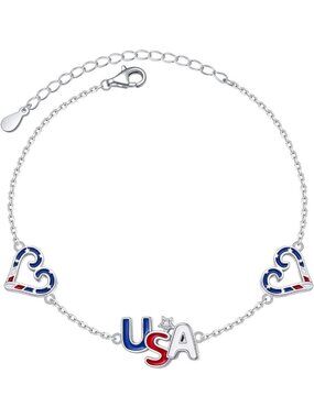 Cute Adjustable 925 Sterling Silver Charm Bracelet for Women - Ocean Animal